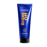 Masque Brass Off Matrix – Soin bleu-violet anti-reflets cuivrés pour cheveux blonds foncés ou méchés