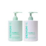 Duo Gloss.Me Design.Me shampooing et revitalisant hydratants 1L