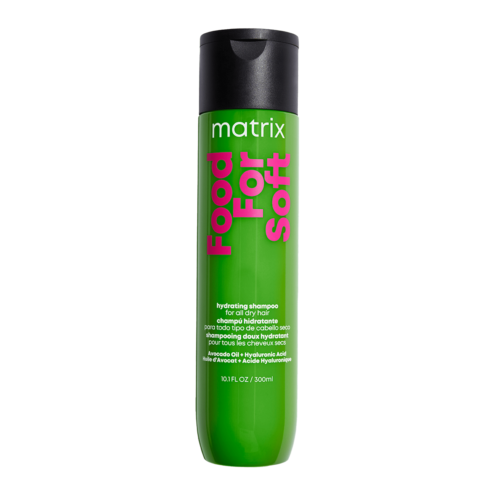 Shampooing nourrissant Matrix Food For Soft – 300 ml – à l’huile d’avocat et acide hyaluronique 