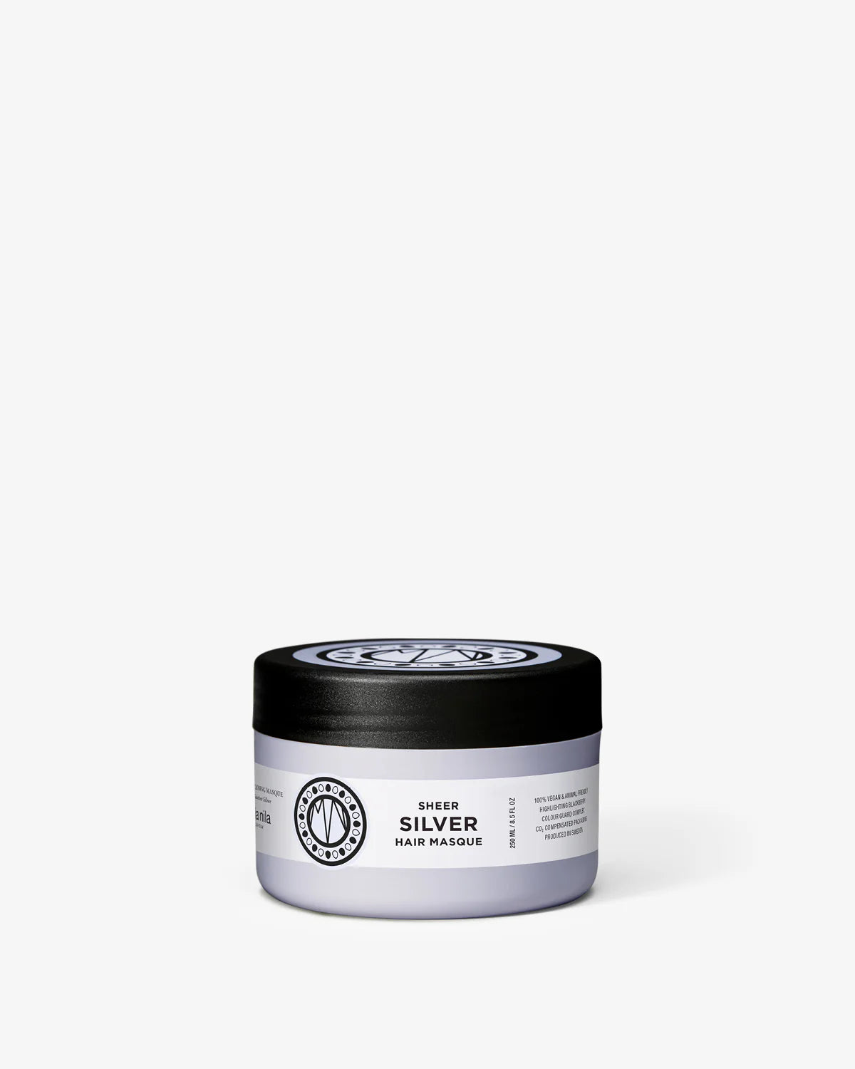 sheer silver masque Maria Nila