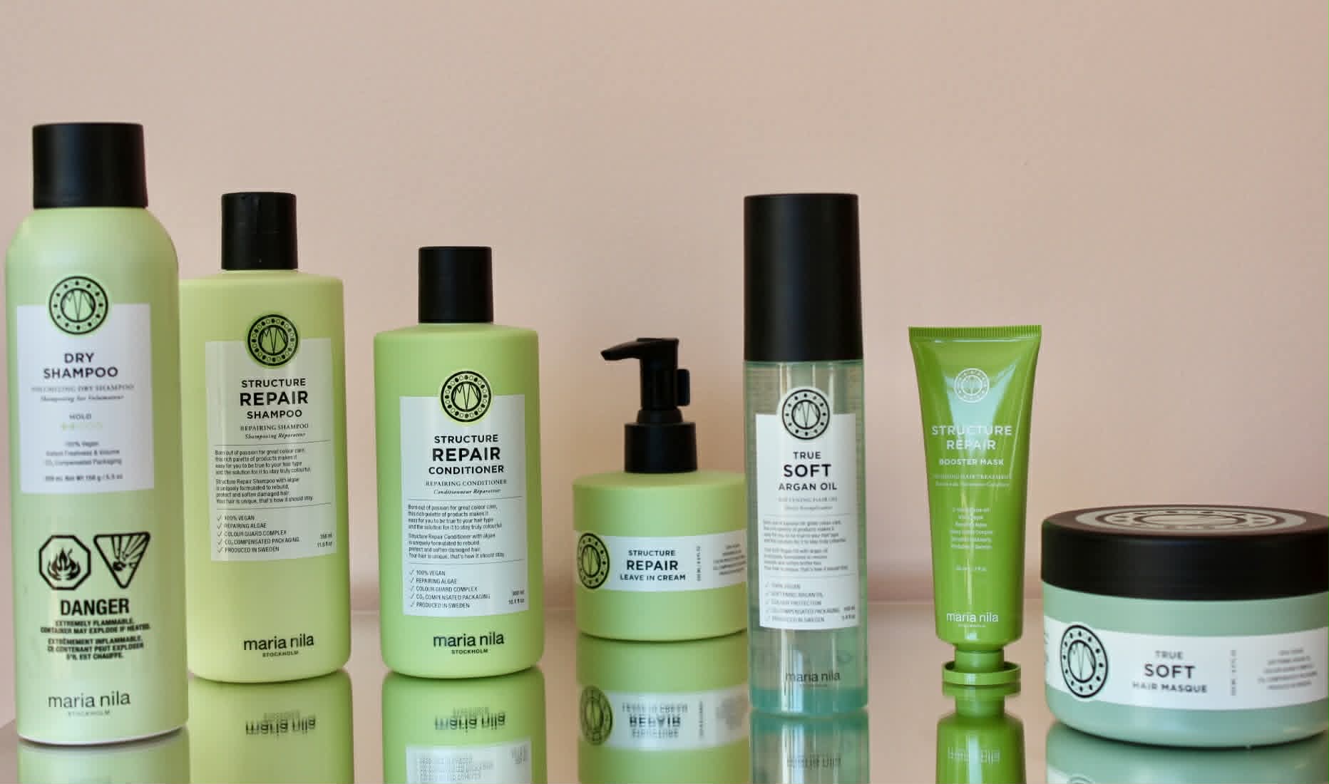 Coffret soin routine réparateur maria nila repair x soft