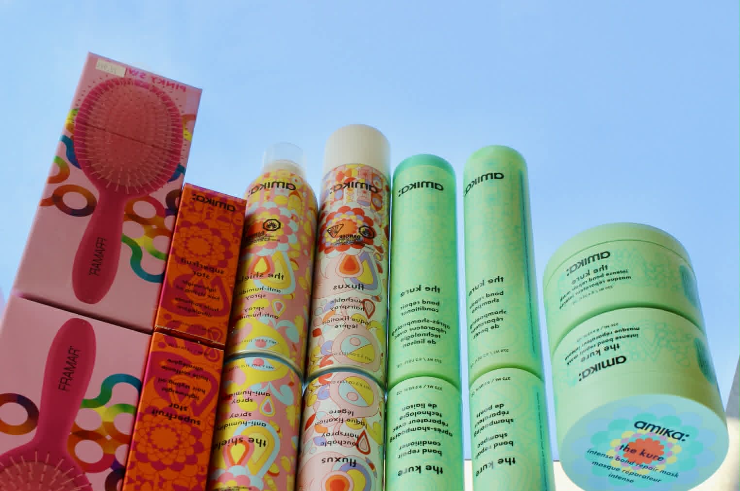 Coffret soin routine reparateur amika