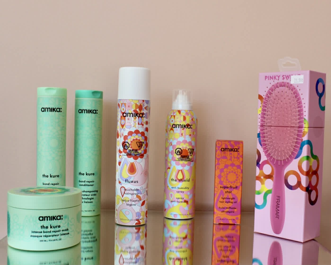 Coffret soin routine reparateur amika